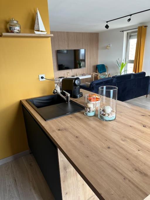 Appart 4 Pers Plage Vue Mer Calais Zewnętrze zdjęcie