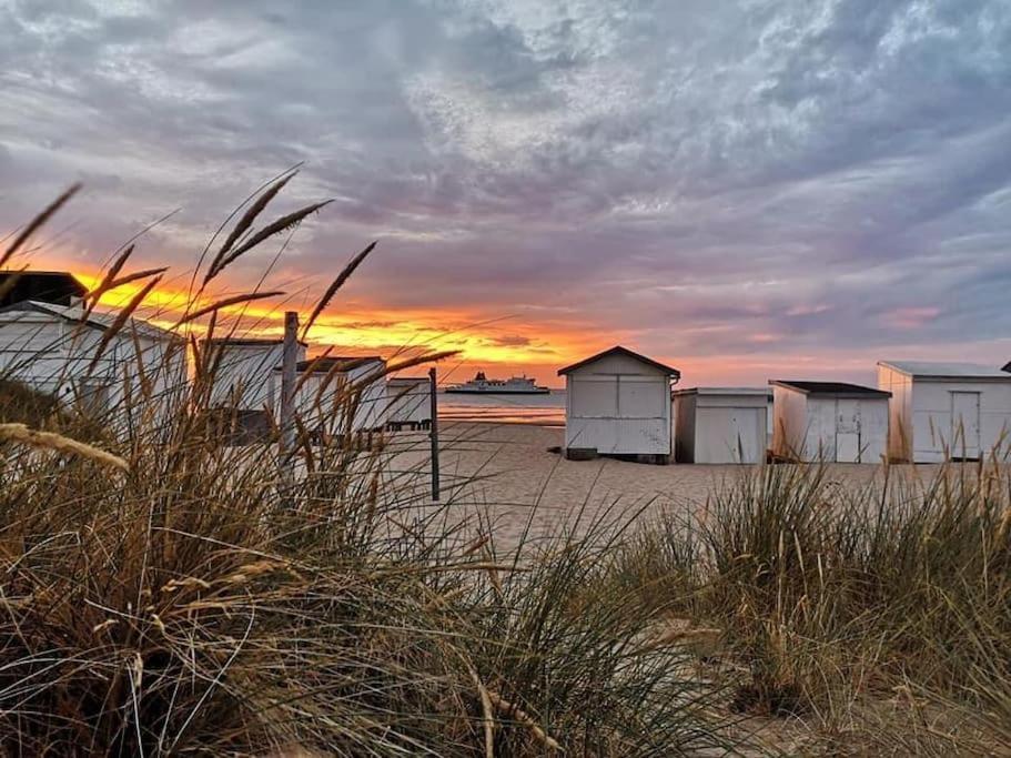 Appart 4 Pers Plage Vue Mer Calais Zewnętrze zdjęcie